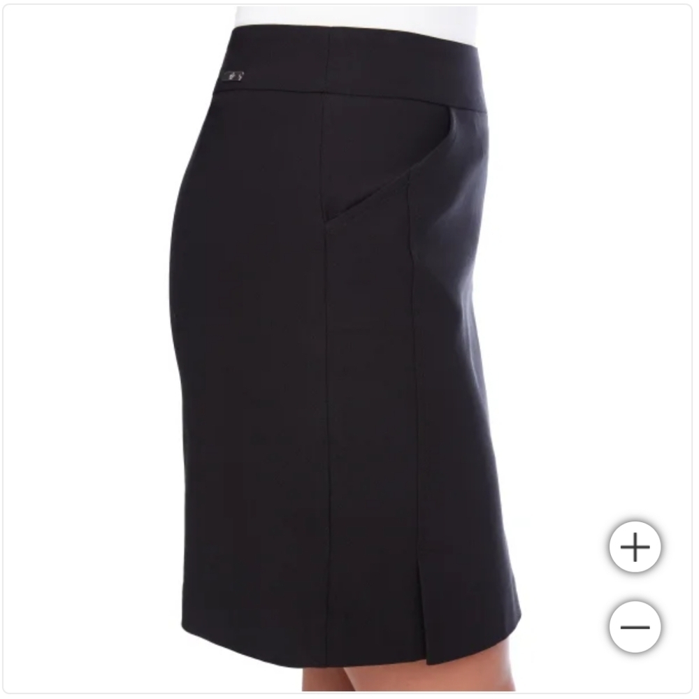 NWT S.C. & CO.‎ Women's Tummy Control Skort Black - Picture 2 of 9